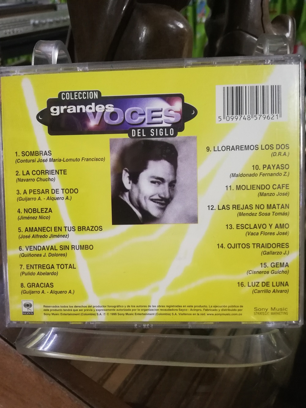 Cd Javier Solis Colecci N Grandes Voces Del Siglo