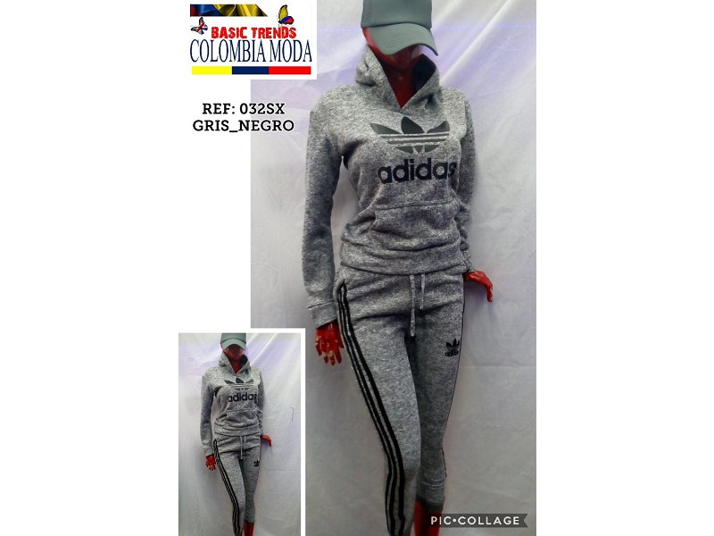 conjunto sudadera adidas mujer