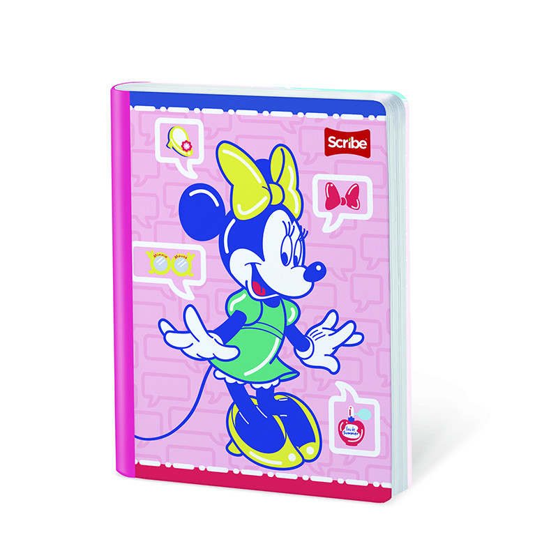 Imagen Cuaderno cosido grande 100h cuadros Minnie 7
