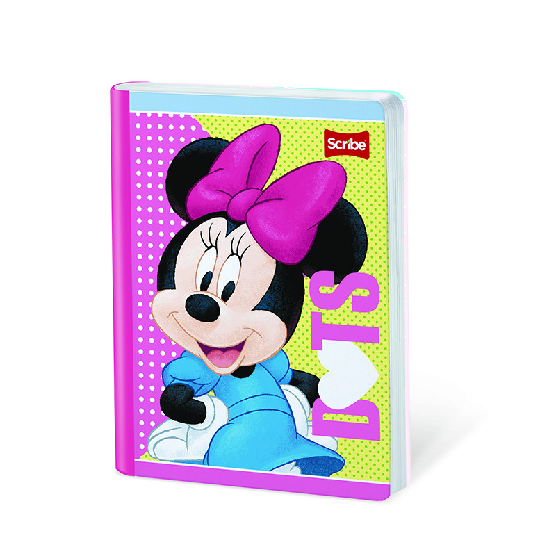 Imagen Cuaderno cosido grande 100h cuadros Minnie 9