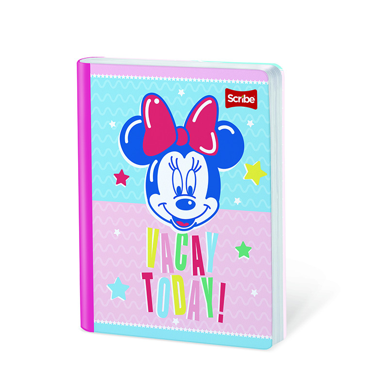 Imagen Cuaderno cosido grande 100h cuadros Minnie 10