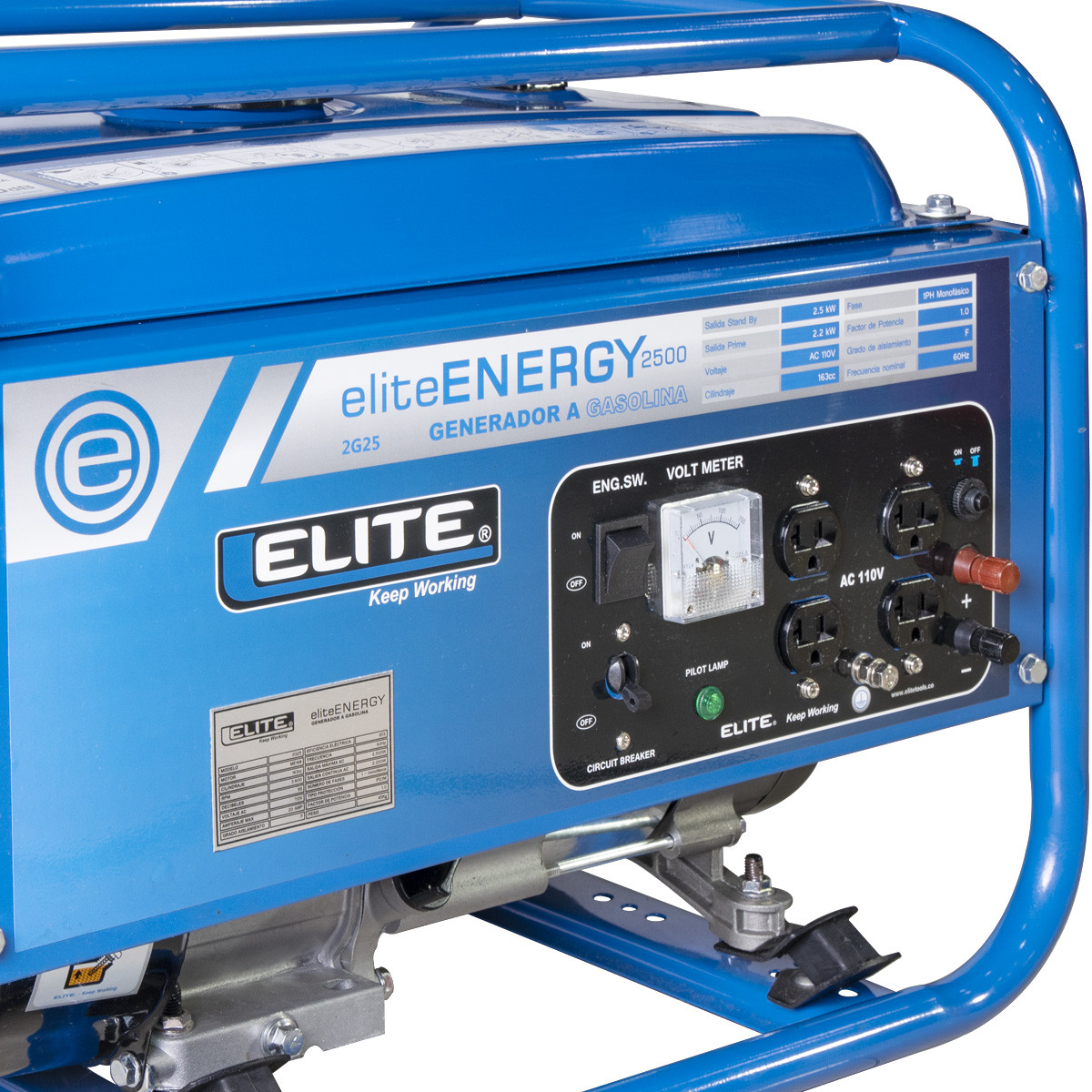 Imagen Generador Eléctrico de 2.500 W 2G25 Elite 3