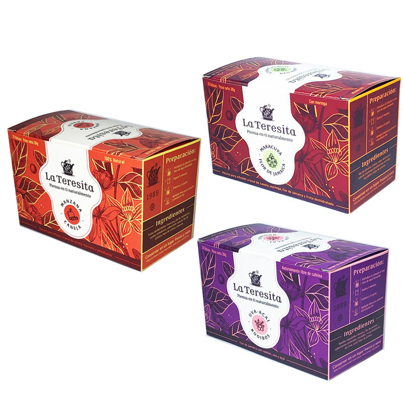ImagenInfusiones Frutales Surtidas: Pack x 12 cajas de 20 sobres cada una