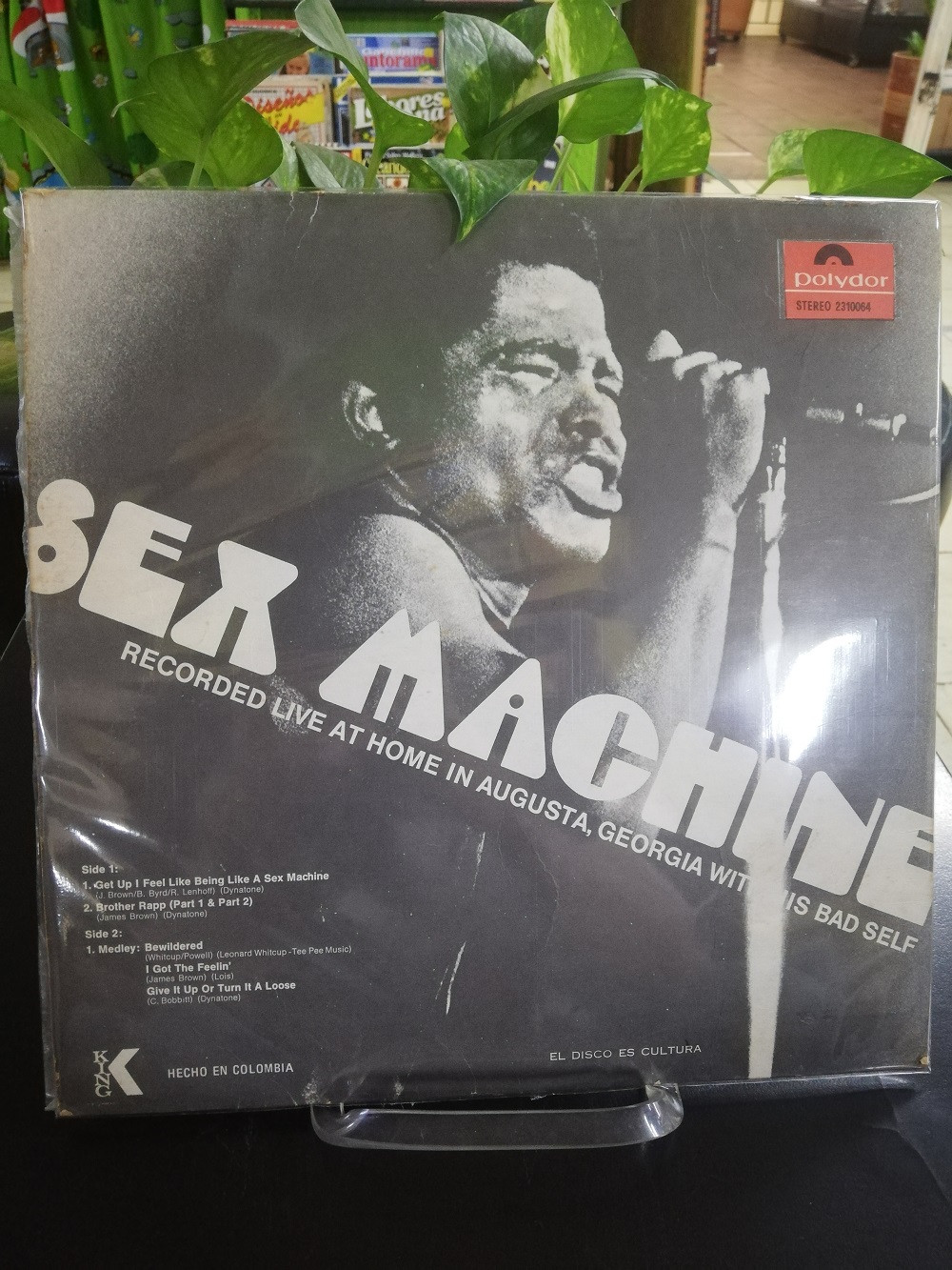 LP JAMES BROWN SEX MACHINE 2310064 Libreria Atlas