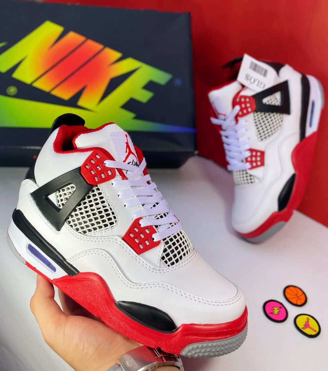 Imagen Nike Air Jordan 4 Fire Red 3