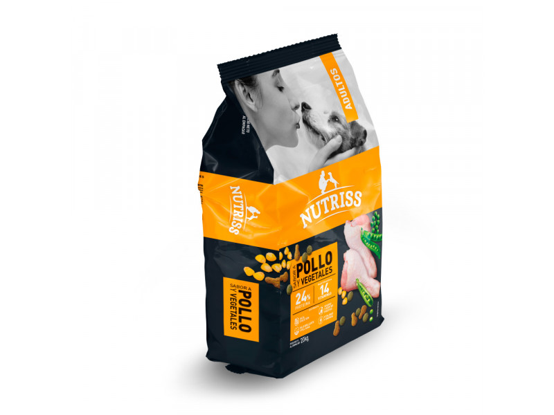 Nutriss Adultos Pollo Vegetales X 20kg 521120 Tienda Nútrelos Con Amor 8983