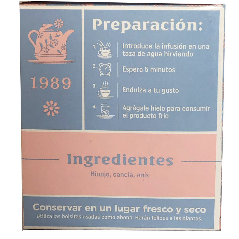 Imagen Pack x 12 cajas de infusiones Cuidarte (Lacté) 3