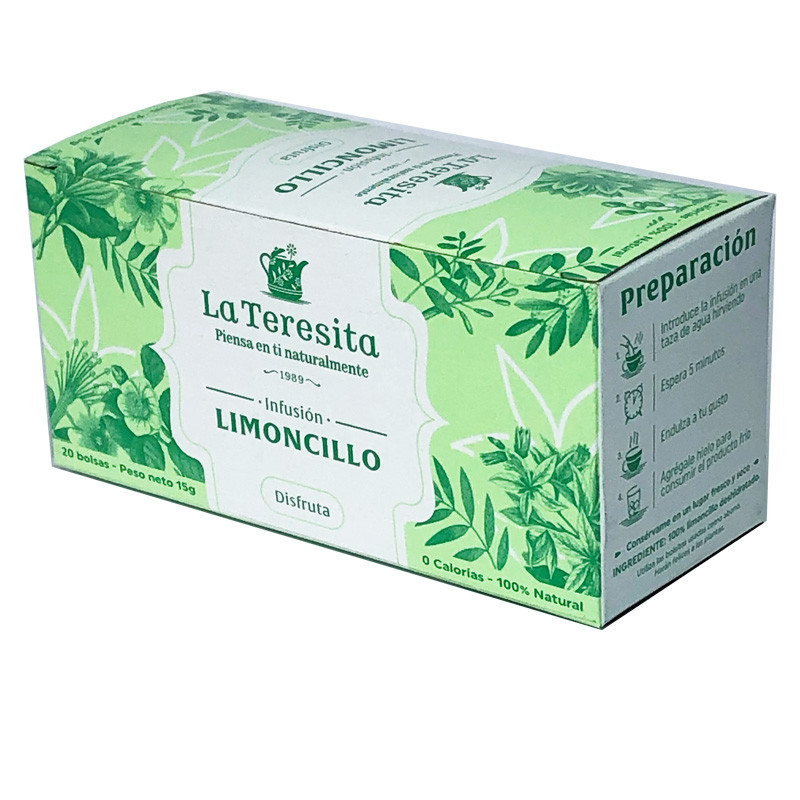 Imagen Pack x 12 cajas de infusiones Limoncillo La Teresita 1