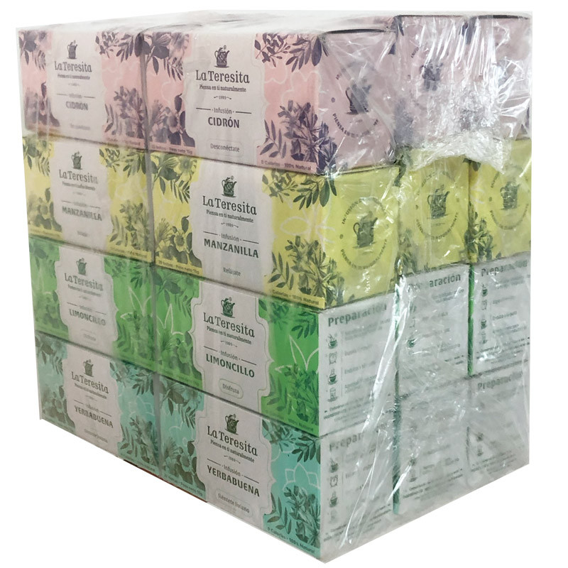 Imagen Pack x 12 cajas de infusiones tradicionales surtidas 7