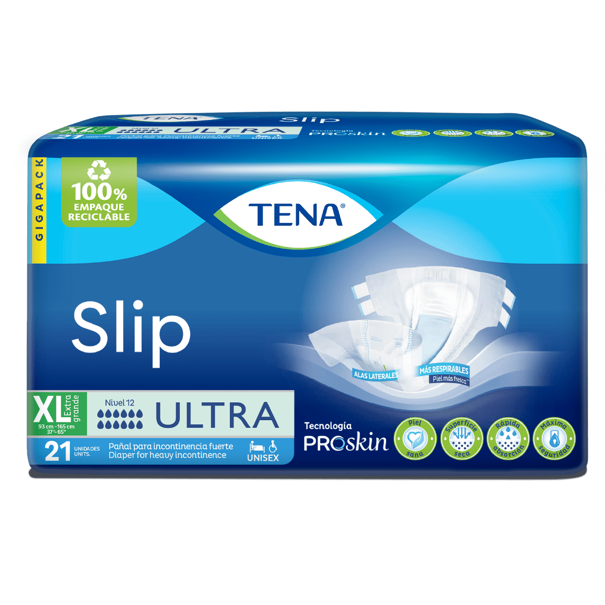 Imagen Pañal TENA Slip Ultra XL x 21 Und 1
