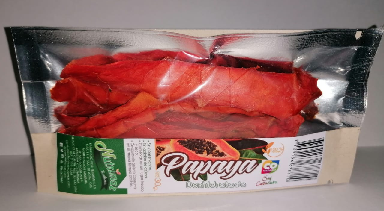 Imagen Papaya deshidratada  Nutrimaz
