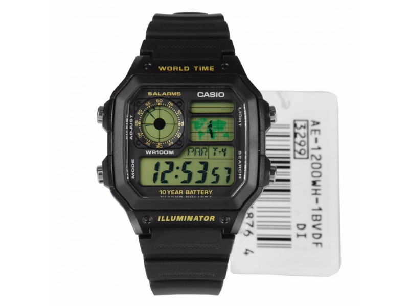 reloj casio hora mundial