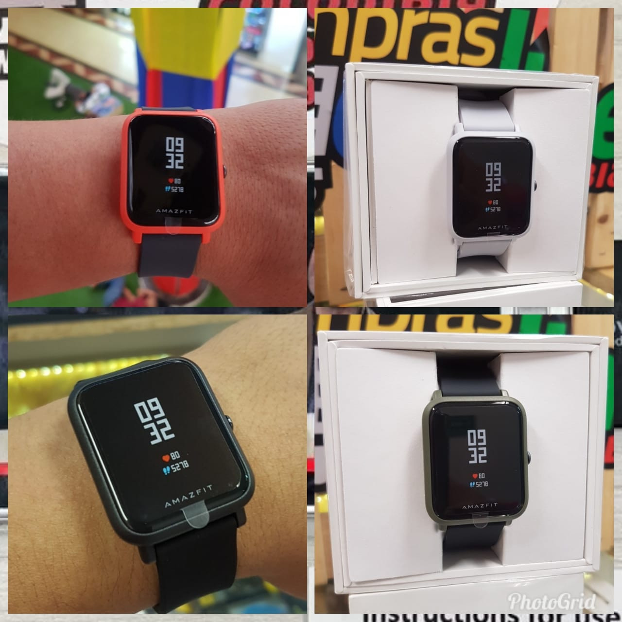 amazfit bip gps smartwatch