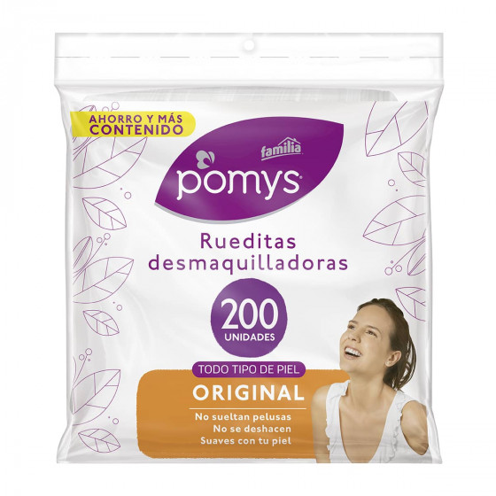 ImagenRueditas Desmaquilladoras Pomys Original x 200 und