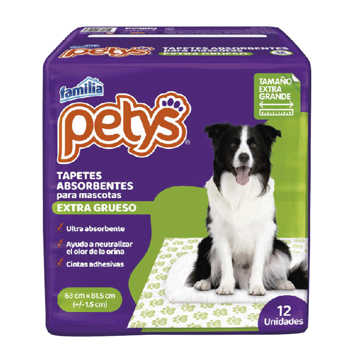 Imagen Tapetes Absorbentes Petys Extra-Grueso x 12 und 1