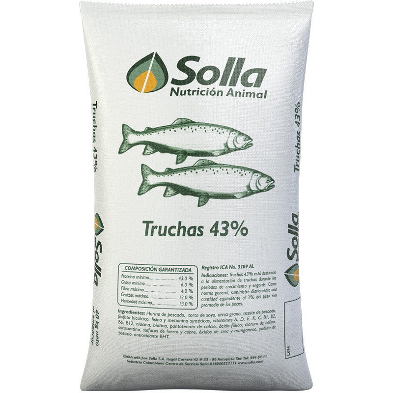 Imagen Truchas 43% Ext 40 kg