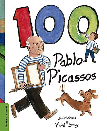 Imagen 100 Pablo Picassos. ilustraciones Violet Lemay 1