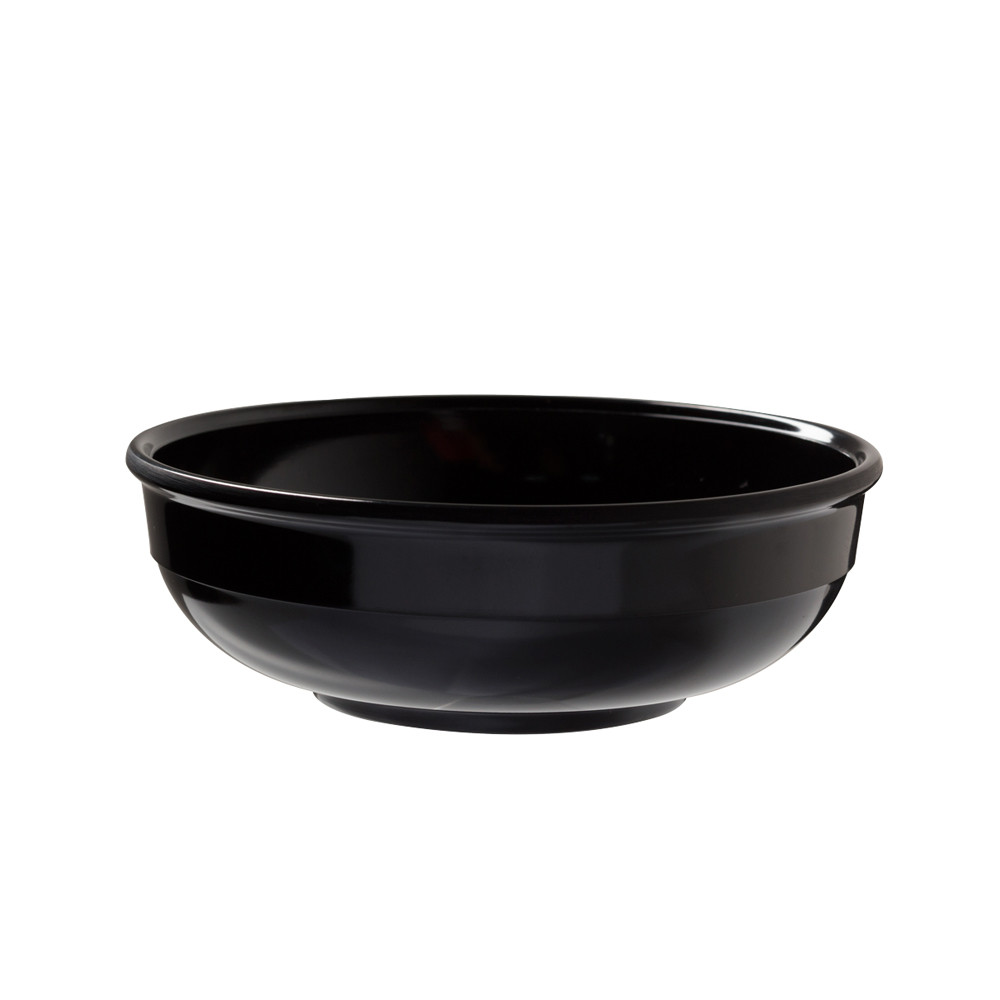 Imagen 24 bowls melamina negra 1