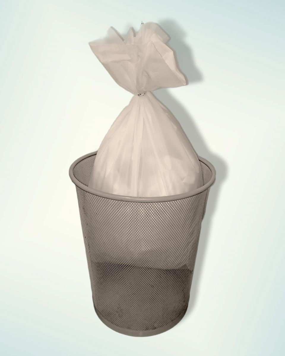 Bolsa Para Envíos compostable mediana 33 x 40 cm Cyan