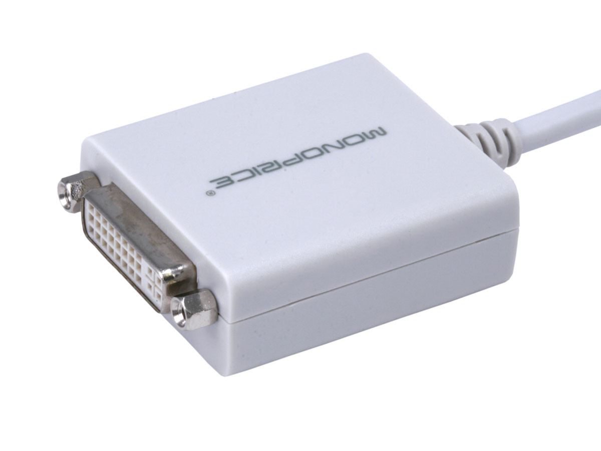 Imagen Adaptador Mini DisplayPort a DVI 1.1 - Blanco 3