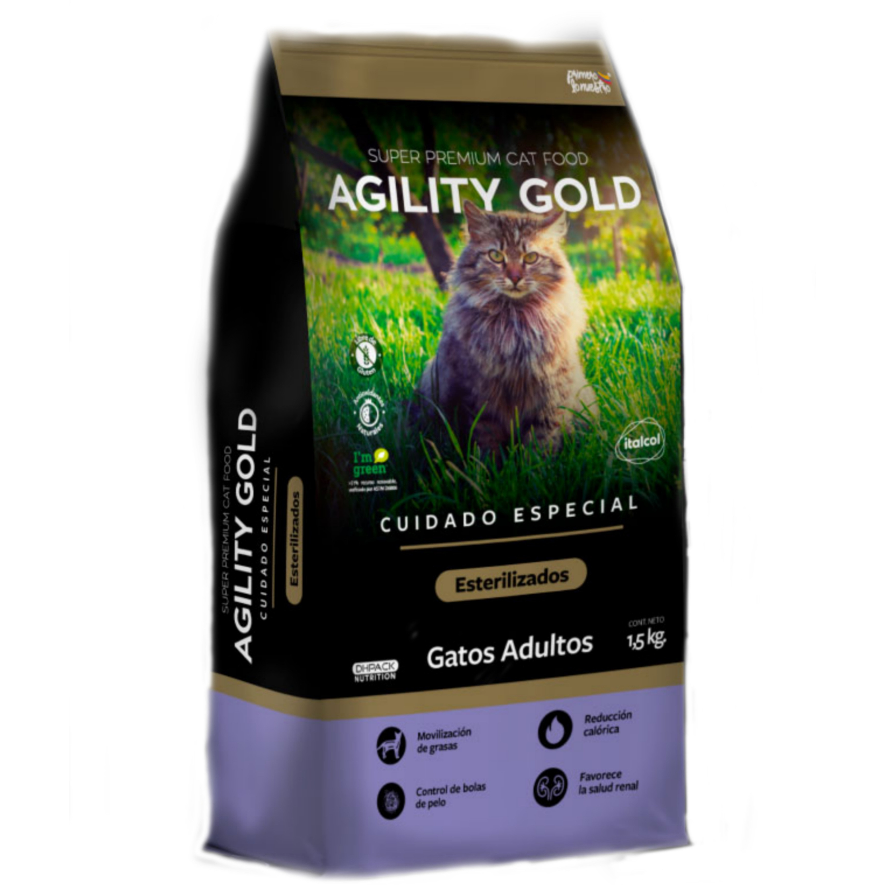Imagen AGILITY GOLD Cuidado Especial Gatos Esterilizados 1,5kg 1