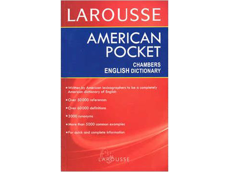 ImagenAmerican pocket chambers inglish dictionary