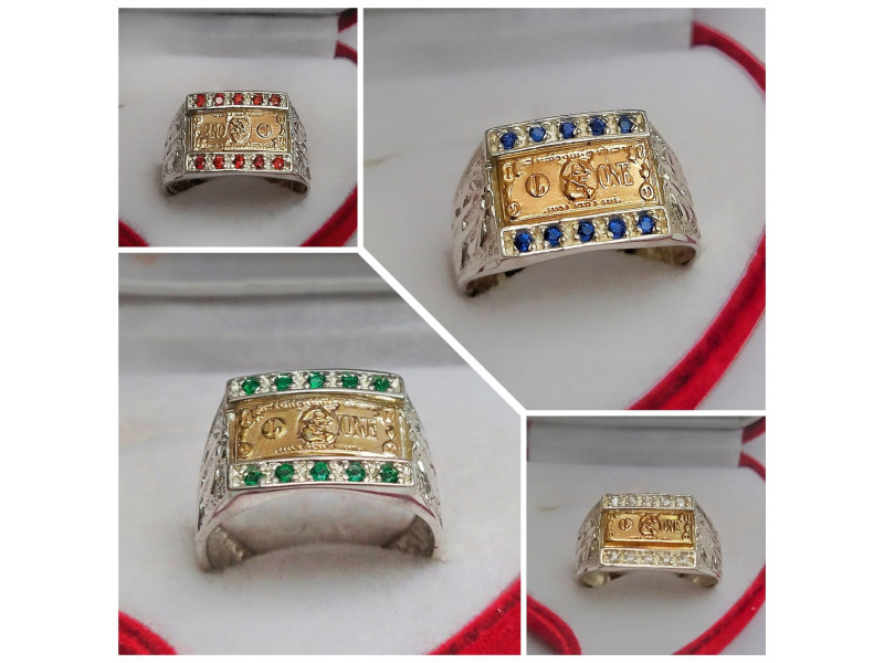 Anillos de plata y oro online precios