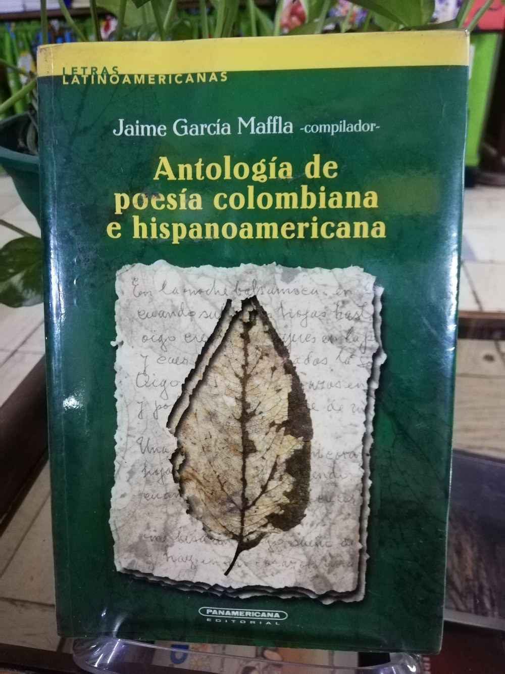Imagen ANTOLOGIA DE POESIA COLOMBIANA E HISPANOAMERICANA - JAIME GARCIA MAFFLA