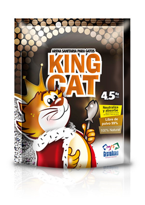 Imagen Arena Sanitaria kg King cat 4,5kg 1