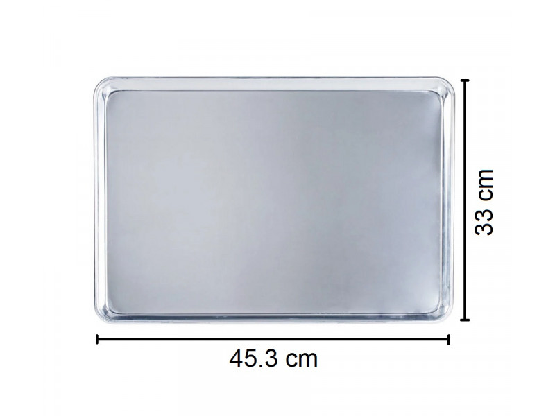Bandeja para hornear en aluminio de 33 X 45,7 cm