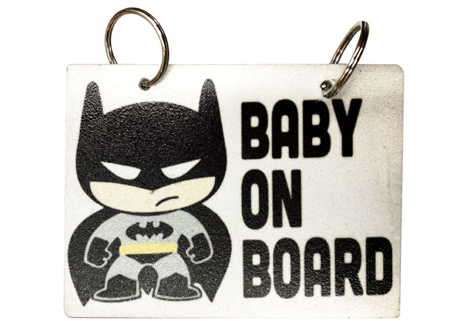 Imagen Batman baby on board promoB0087