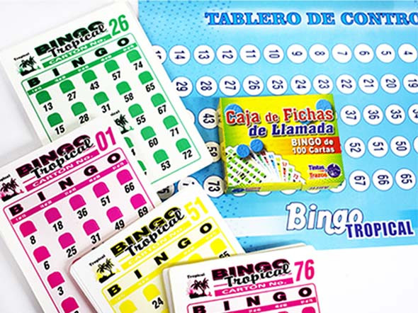 Imagen Bingo Tropical 100 Cartas 2