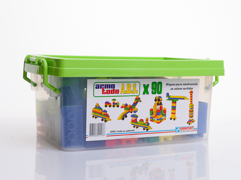 Caja Plástica Grande: 0130-4 Juguetes para niños