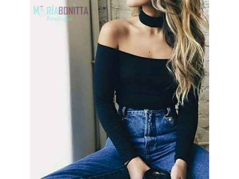 Blusa cuello online bandeja