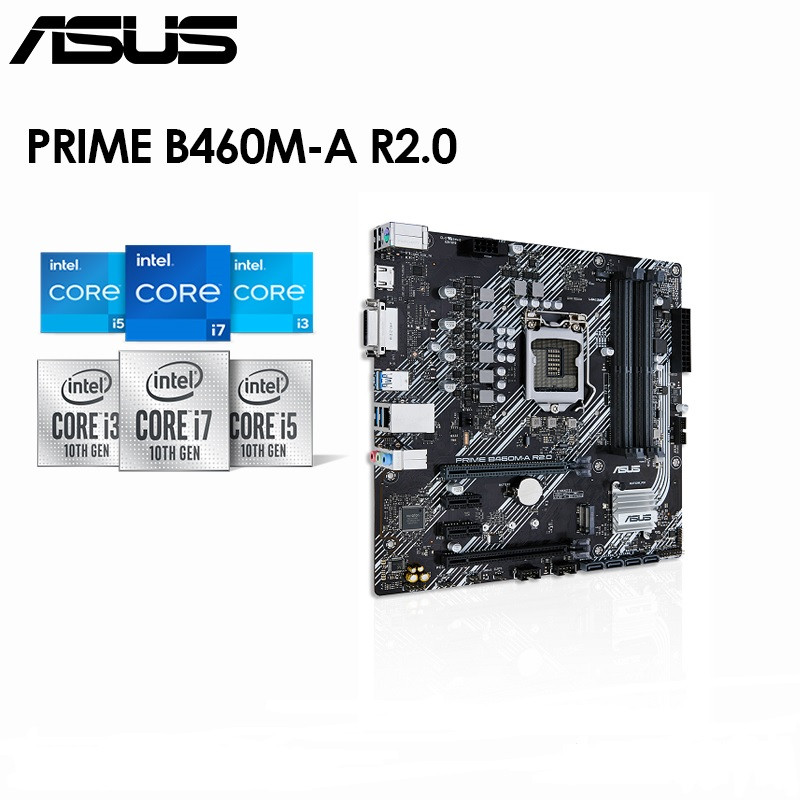 Imagen Board Asus Prime B460M-A R2.0 1