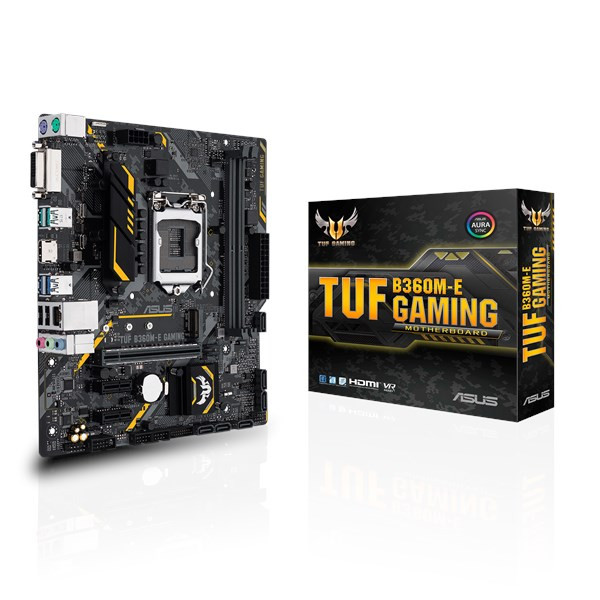 Imagen Board Asus TUF B360M-E GAMING Chipset Intel  B360, LGA1151