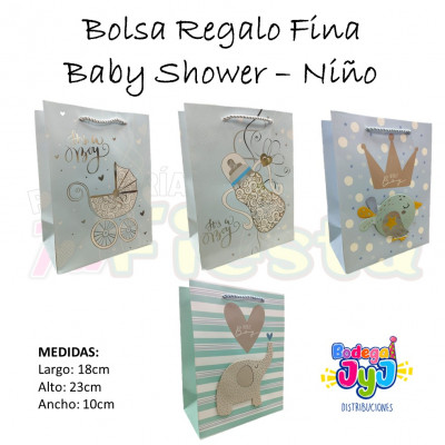 ImagenBolsa Fina Baby Shower - Niño