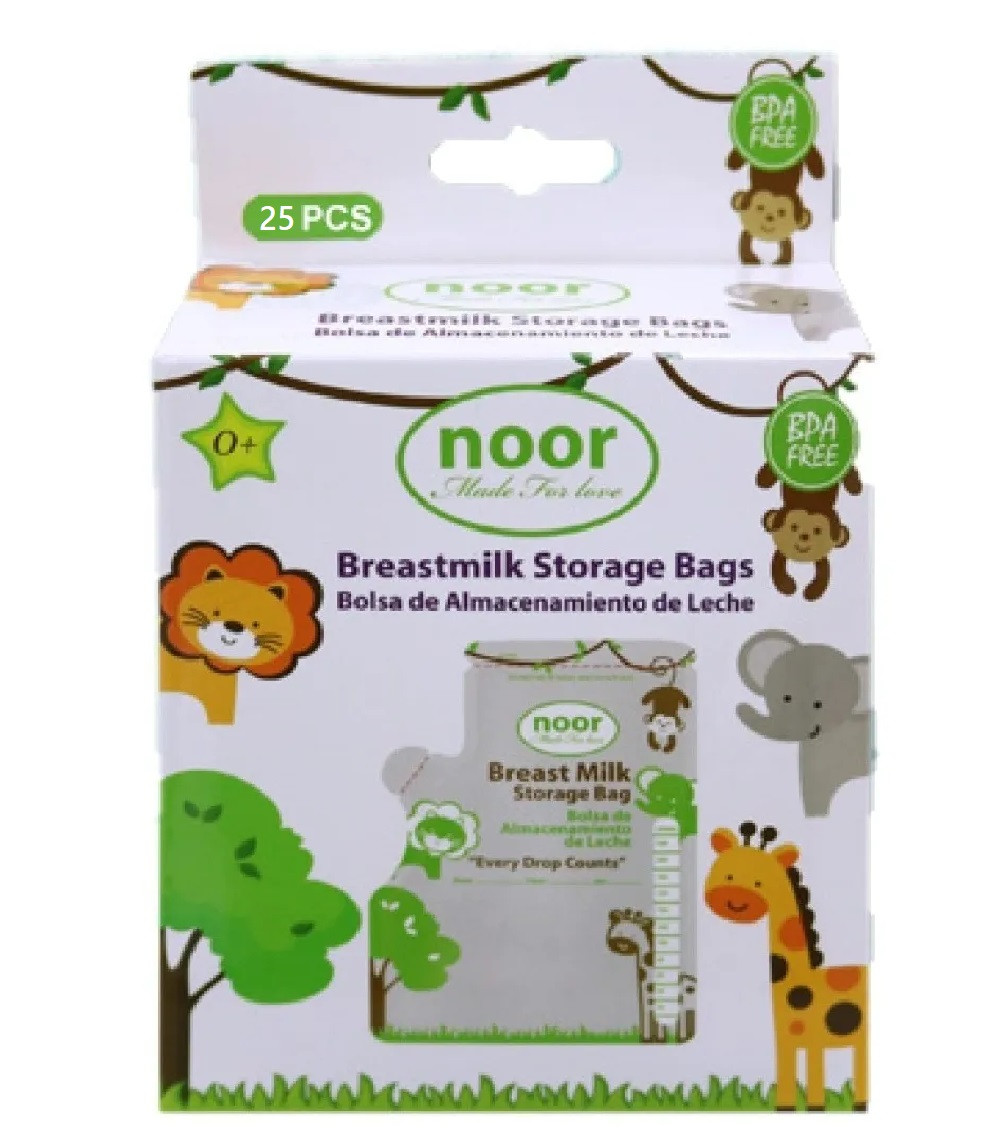 Bolsas de almacenamiento para leche materna (25 uds)