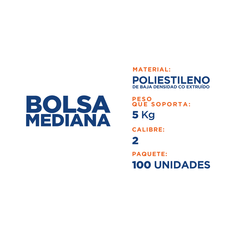 Imagen Bolsas Sellables Medianas x 100 Unidades 2