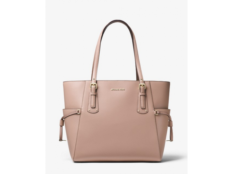 michael michael kors voyager crossgrain leather tote