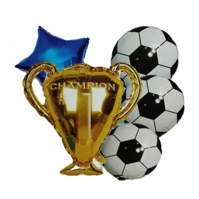 ImagenBouquet x5 Globos - Trofeo, Balones 