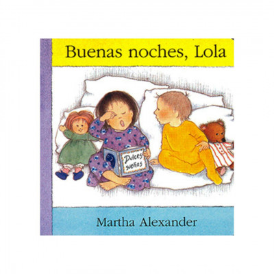 ImagenBuenas noches, Lola. Martha Alexander