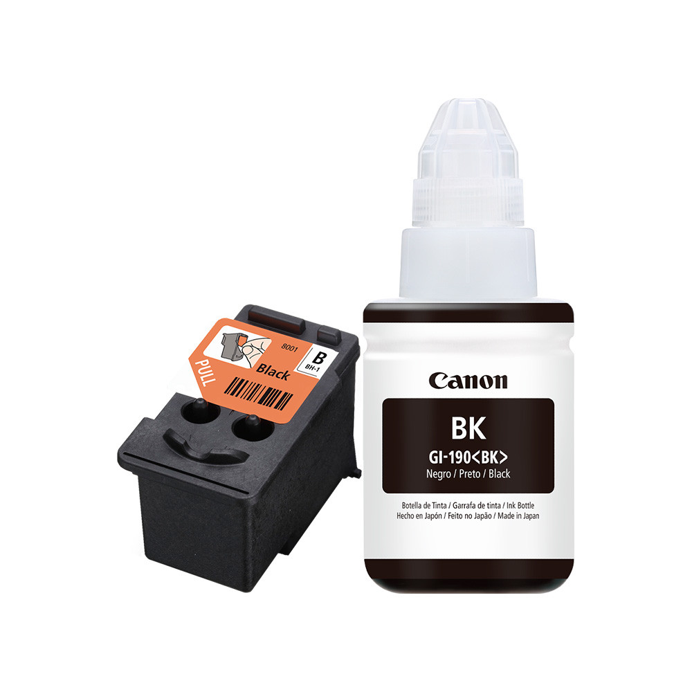 Imagen Cabezal Canon BH-1 + Botella de tinta negra 2