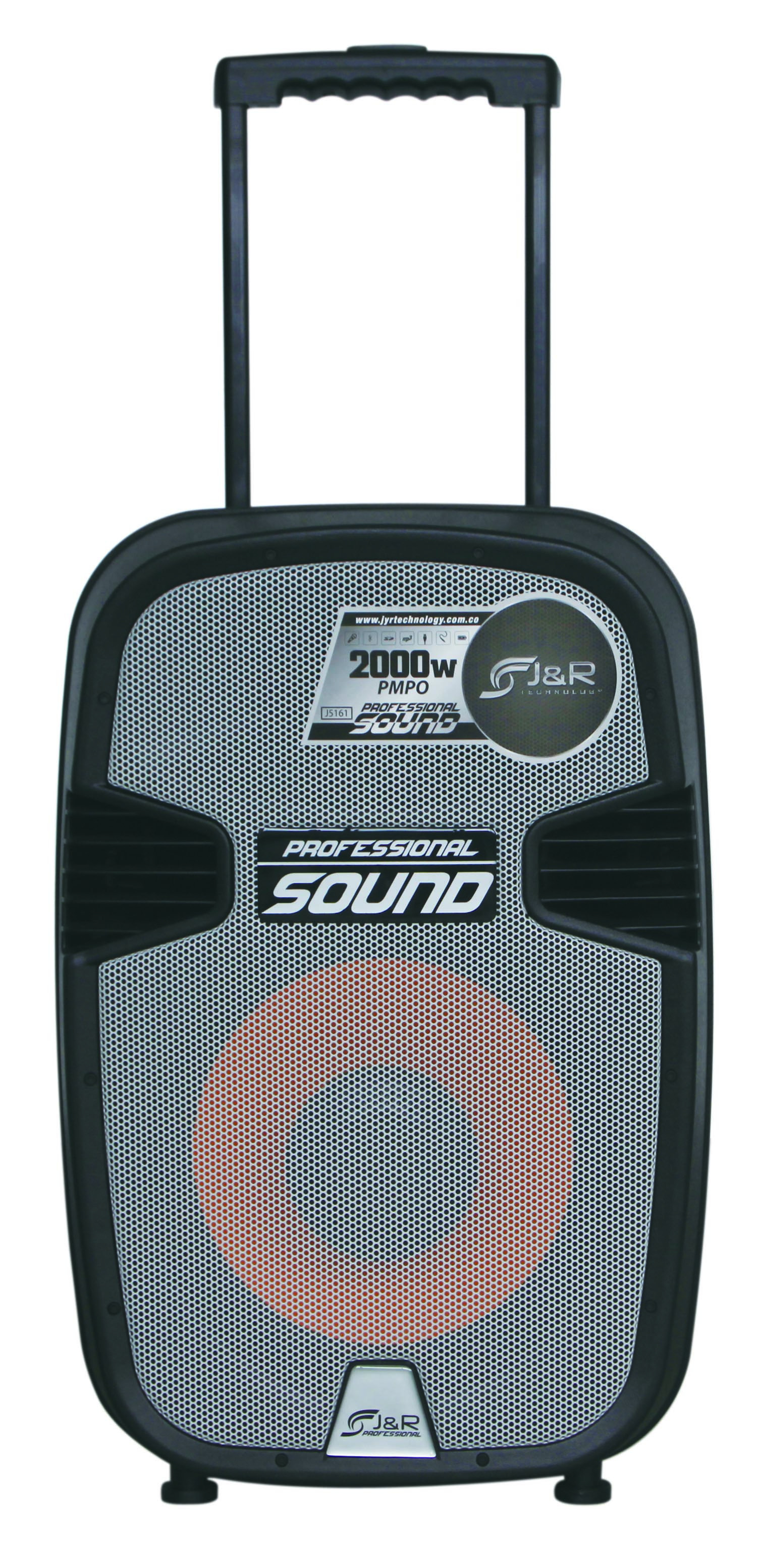 Imagen Cabina De Sonido 12 Activa Recargable 2000w J5161 Bluetooth