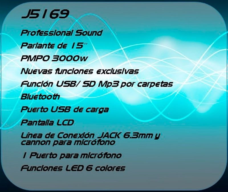 Imagen Cabina de Sonido profesional J5169 2