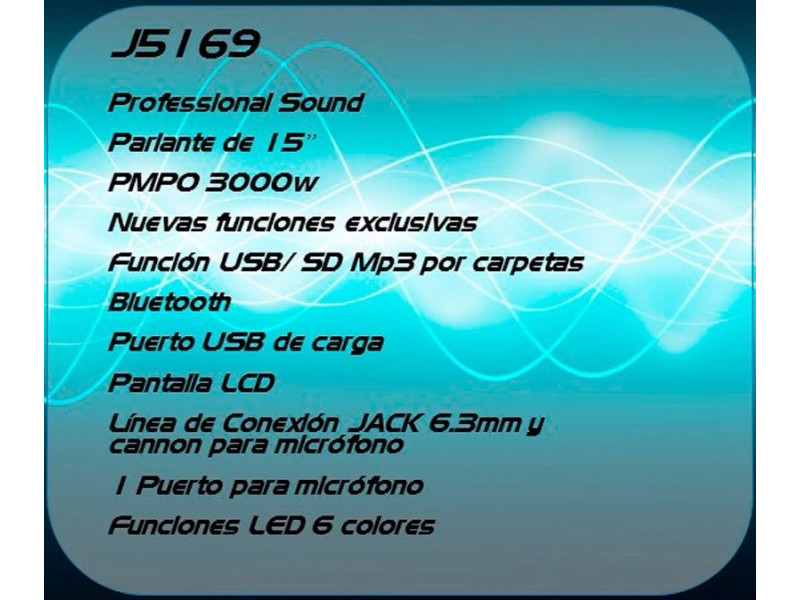 SONIDO PROFESIONAL - J & R Technology
