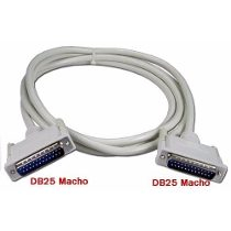 Imagen Cable DB25 Macho-Macho en 1.8 m