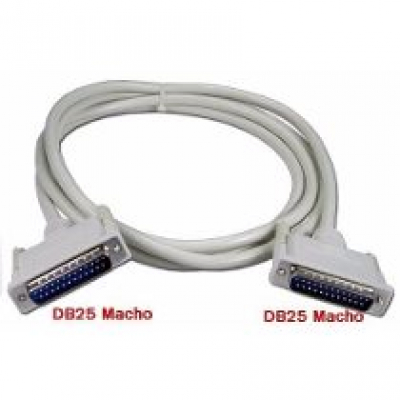 ImagenCable DB25 Macho-Macho en 1.8 m