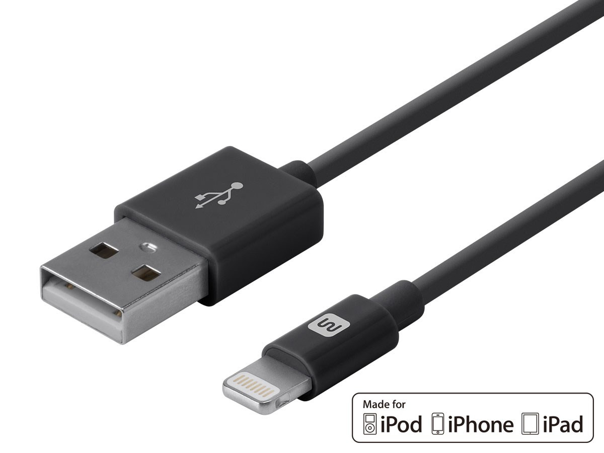 Imagen Cable USB a Lightning 1.8 Mt 1