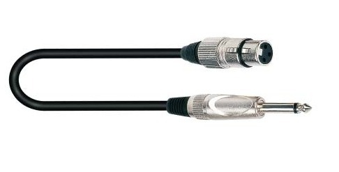 Imagen Cable XLR A Plug 1/4 1.80 M 1